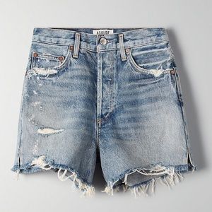 Agolde Dee high rise denim shorts